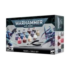 Warhammer 40000 – Paints + Tools Set