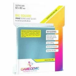 Sleeves Transparents 82 X 82MM 50P -Série De Jeux 82 x 82 Gamegenic 20