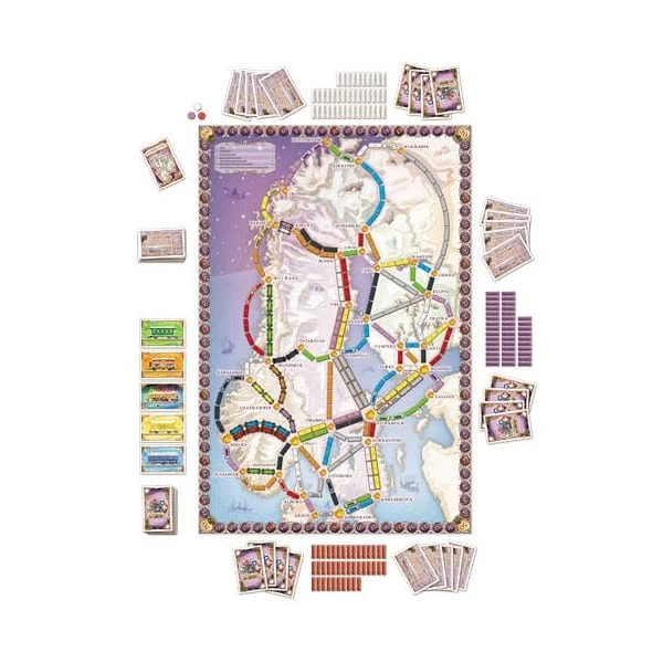 Les Aventuriers Du Rail – Scandinavie 5 Les Aventuriers Du Rail – Scandinavie – Image 3