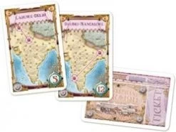 Les Aventuriers Du Rail – Inde Et Suisse -Série De Jeux Aventuriers du Rail Map Collection India Suisse2 1