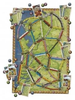 Les Aventuriers Du Rail – Pays-Bas 10 Les Aventuriers Du Rail – Pays-Bas -Série De Jeux Aventuriers du Rail Map Collection Pays Bas 62 1