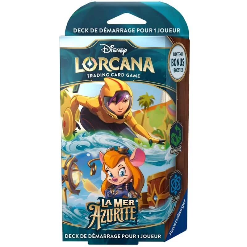 Disney Lorcana – Starter Go Go Tamago Et Gadget Chapitre 6 La Mer Azurite 3 Disney Lorcana – Starter Go Go Tamago Et Gadget Chapitre 6 La Mer Azurite