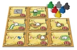 Carcassonne – Mini 2 – Méssagers -Série De Jeux Carcassonne Mini 2 Messagers2 1