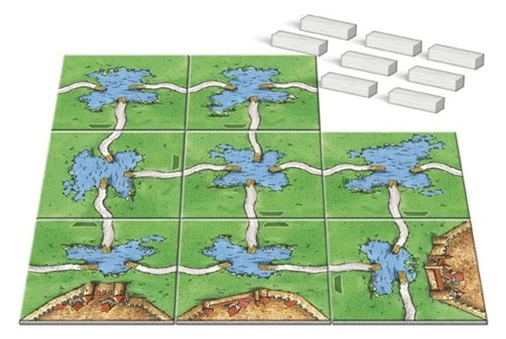 Carcassonne – Mini 3 – Ferrys 4 Carcassonne – Mini 3 – Ferrys – Image 2