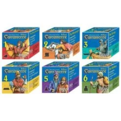 Carcassonne – Mini 5 – Magiciens & Sorcières -Série De Jeux Carcassonne Mini 5 Magiciens et Sorcieres1 1