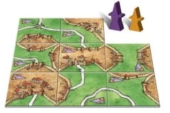 Carcassonne – Mini 5 – Magiciens & Sorcières -Série De Jeux Carcassonne Mini 5 Magiciens et Sorcieres3 1