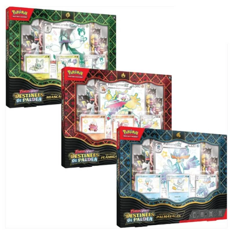EV04.5 Destinée De Paldea – Coffret Premium 3 EV04.5 Destinée De Paldea – Coffret Premium