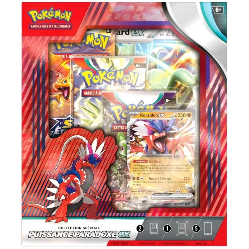 Collection Spéciale Puissance Paradoxe Koraidon EX 3 Collection Spéciale Puissance Paradoxe Koraidon EX