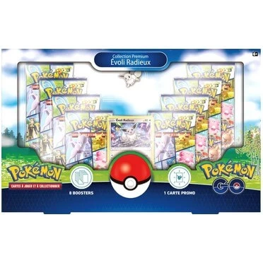 Pokémon Go – Coffret Premium Evoli Radieux 3 Pokémon Go – Coffret Premium Evoli Radieux