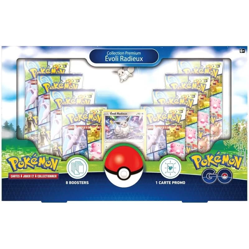 Pokémon Go – Coffret Premium Evoli Radieux 4 Pokémon Go – Coffret Premium Evoli Radieux – Image 2