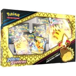 Zénith Suprême – Coffret Pikachu V-Max -Série De Jeux EB125 Zenith Supreme Coffret Pikachu V Max