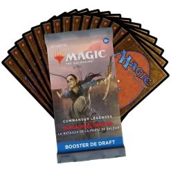 Magic The Gathering – Commander Légendes La Bataille De La Porte De Baldur – Booster De Draft -Série De Jeux MTG – Commander Legendes La bataille de la Porte de Baldur Booster de Draft 1