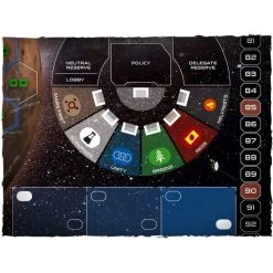 Playmat – Terraforming Mars Tharsis (Version Française) -Série De Jeux Playmat Terraforming Mars Tharsis 3