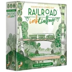 Railroad Ink Challenge – Vert Luxuriant
