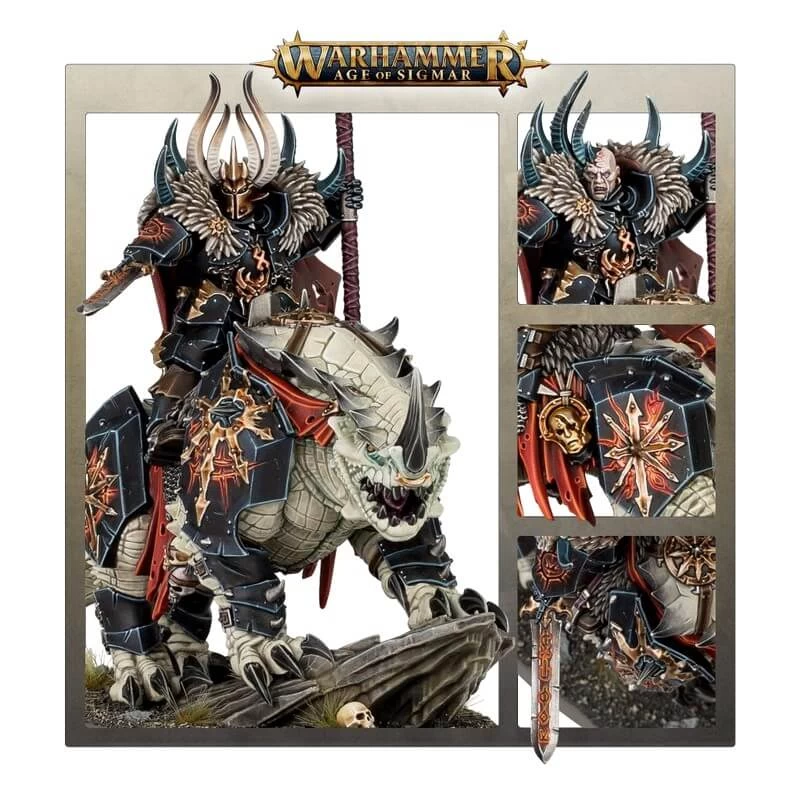 Slaves To Darkness Chaos Lord On Karkadrak 5 Slaves To Darkness Chaos Lord On Karkadrak – Image 3