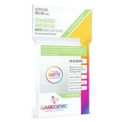 Sleeves Transparents 59 X 91MM 50P Matte