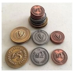Viticulture Metal Lira Coins