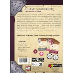 Champ D’honneur – Félonie -Série De Jeux champ d honneur extension felonie 1