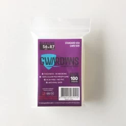 Sleeves Transparents 56 X 87MM 100P Gwardians