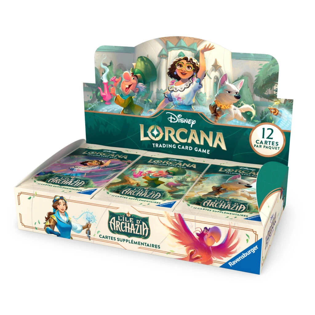 Disney Lorcana – Display 24 Boosters Chapitre 7 L’Ile D’Archazia 3 Disney Lorcana – Display 24 Boosters Chapitre 7 L’Ile D’Archazia